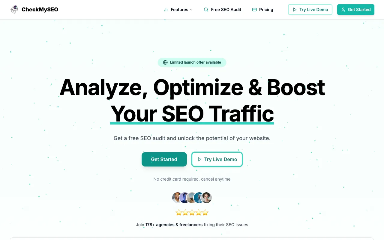 CheckMySEO 官网预览