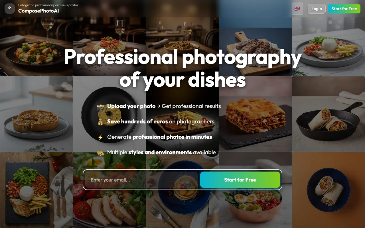 ComposePhotoAI homepage preview