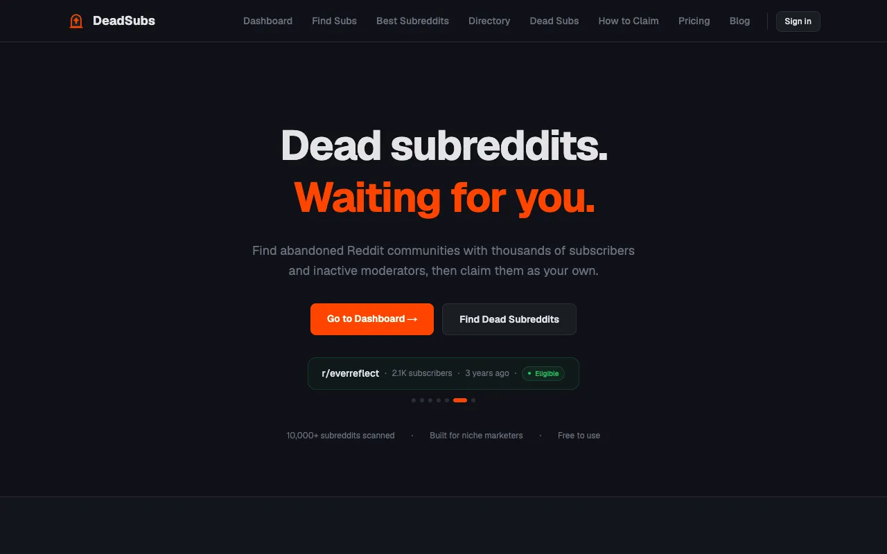 DeadSubs 官网预览