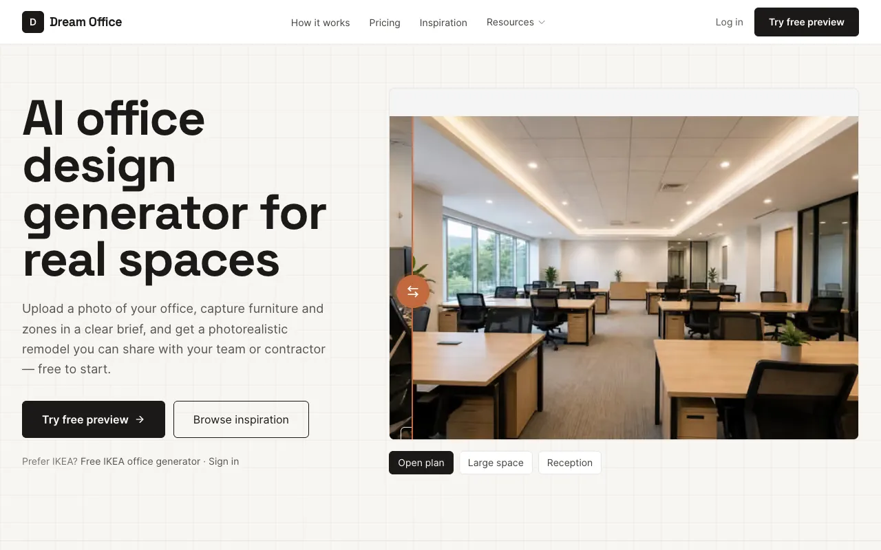 Dream Office 官网预览