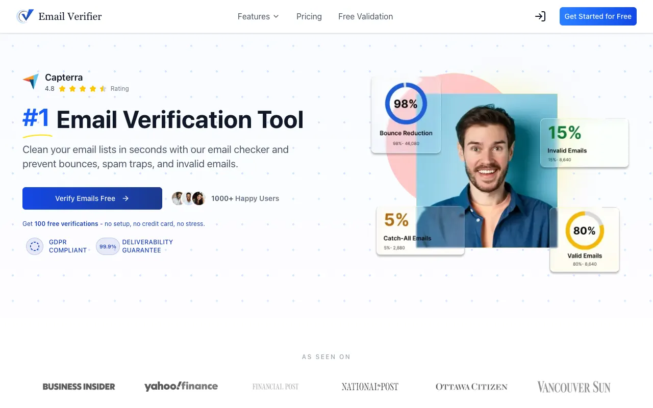 Email Verifier 官网预览