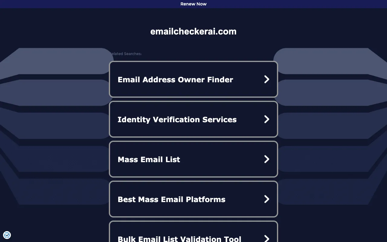 emailchecker 官网预览