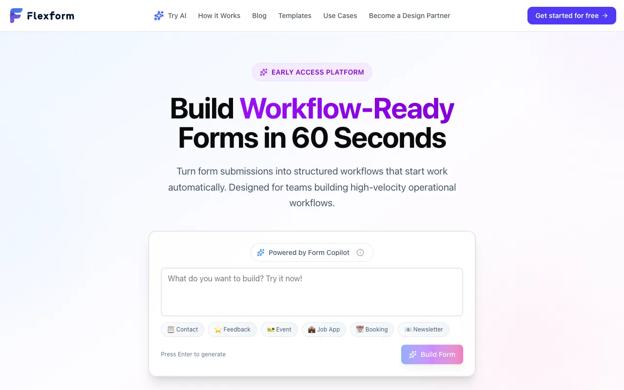 FlexForm 官网预览