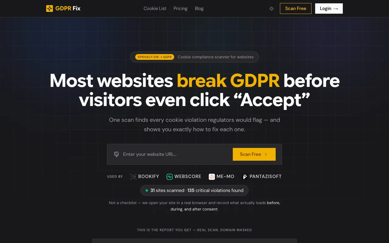 GDPR Fix 官网预览