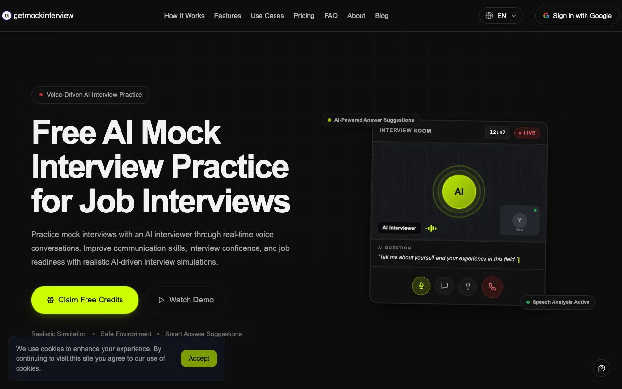 getmockinterview 官网预览