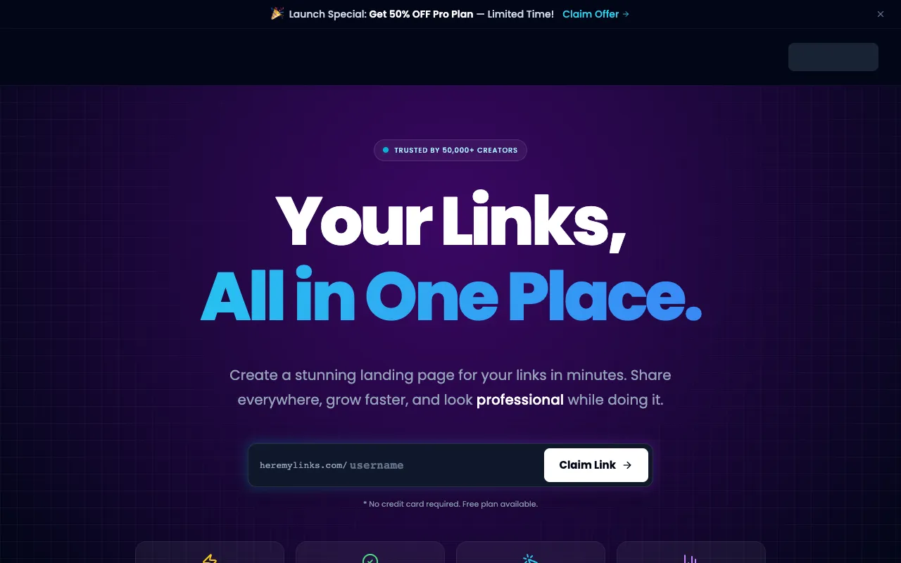 HereMyLinks 官网预览