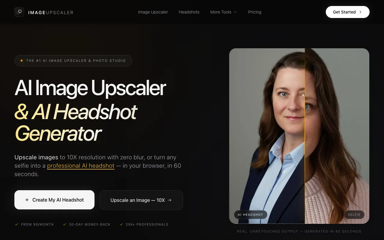 ImageUpscaler.io 官网预览