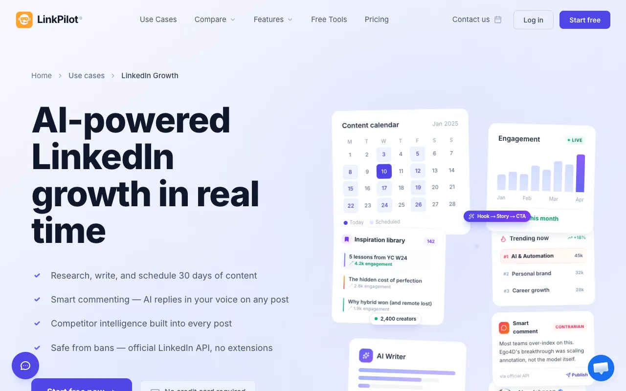 LinkPilot 官网预览