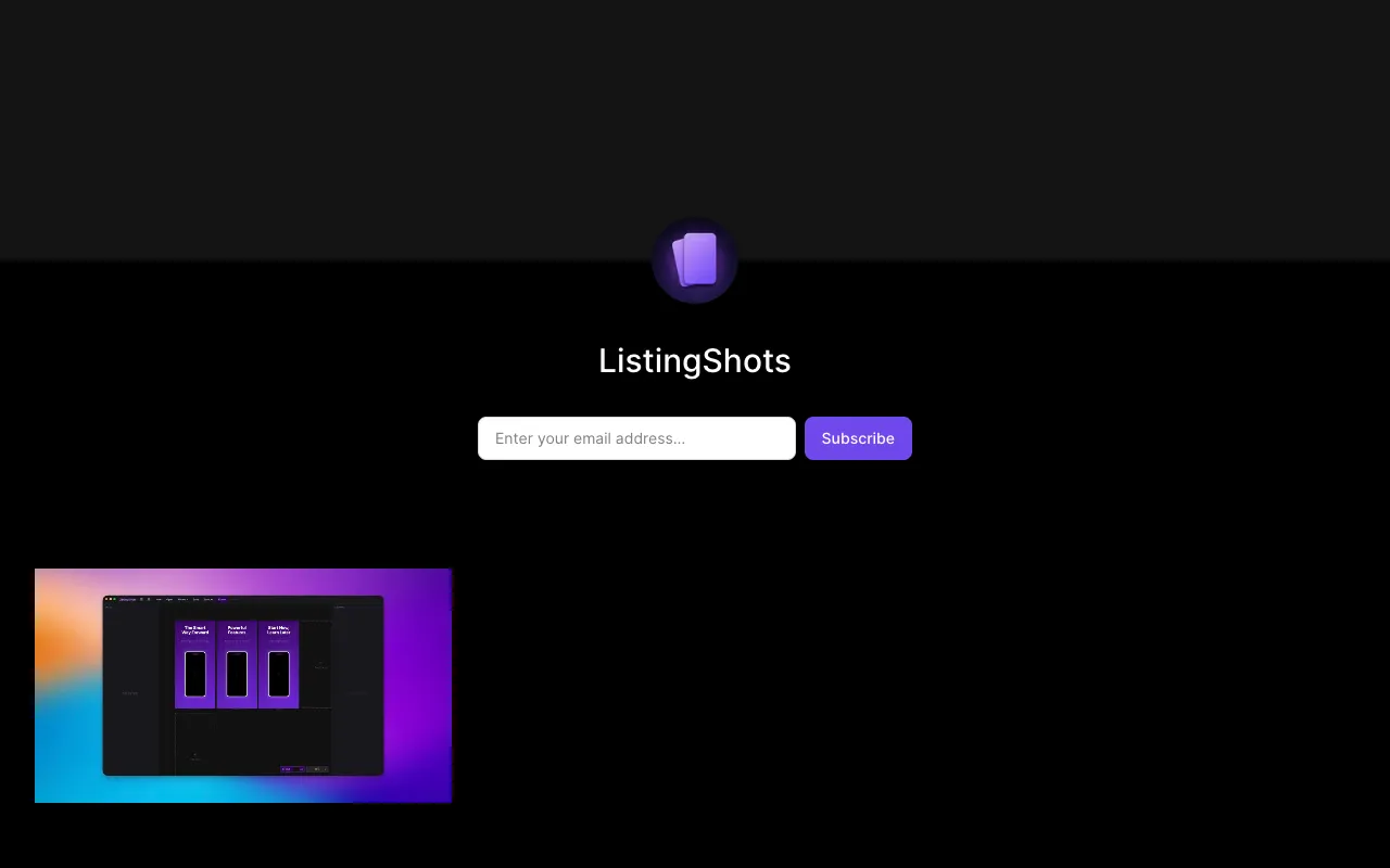 ListingShots 官网预览