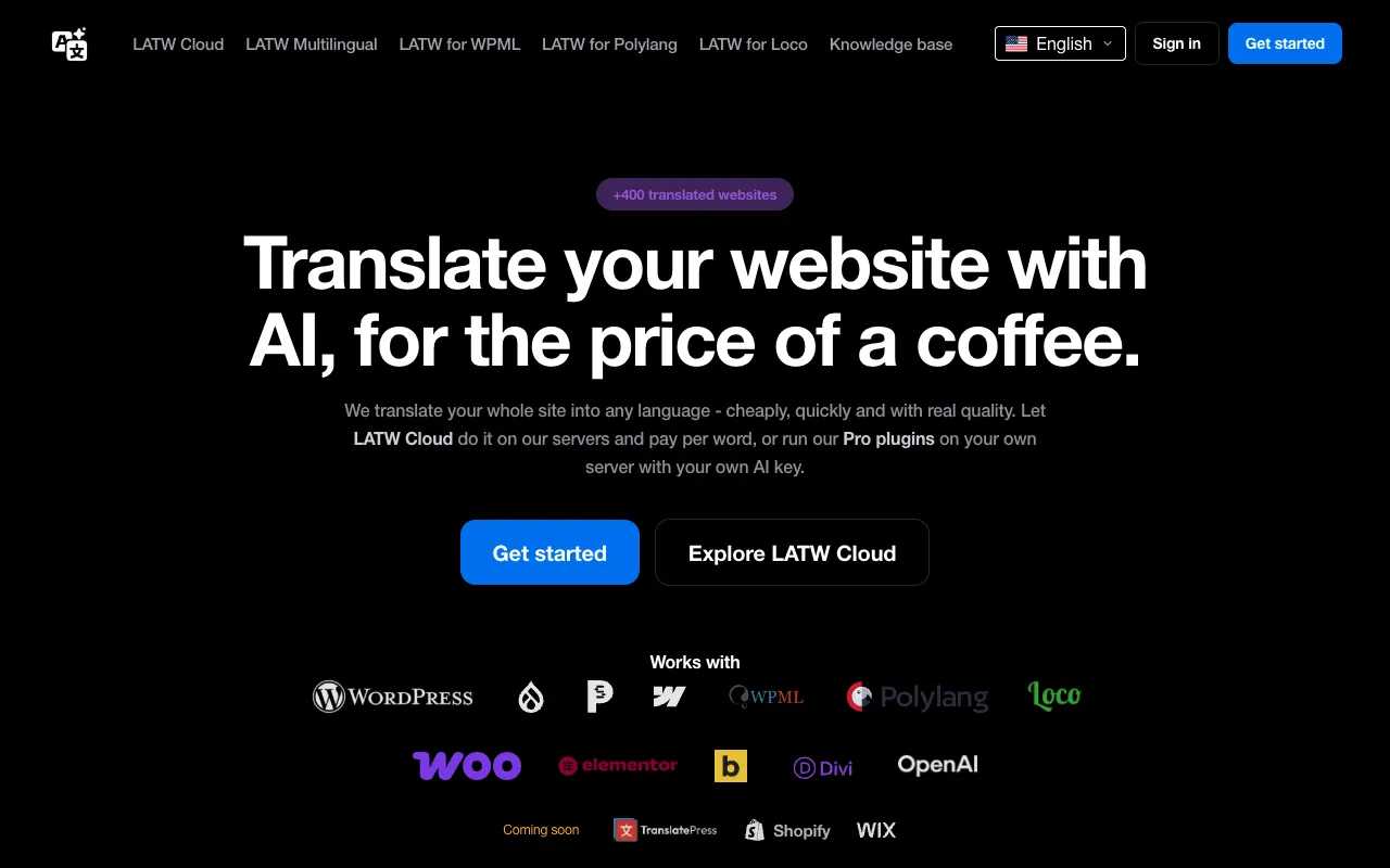 LATW homepage preview
