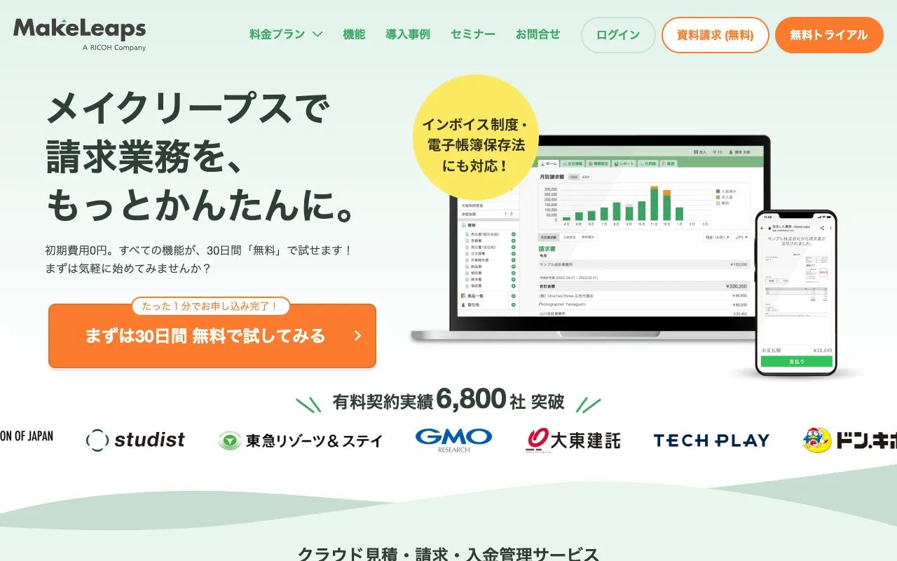 MakeLeaps 官网预览