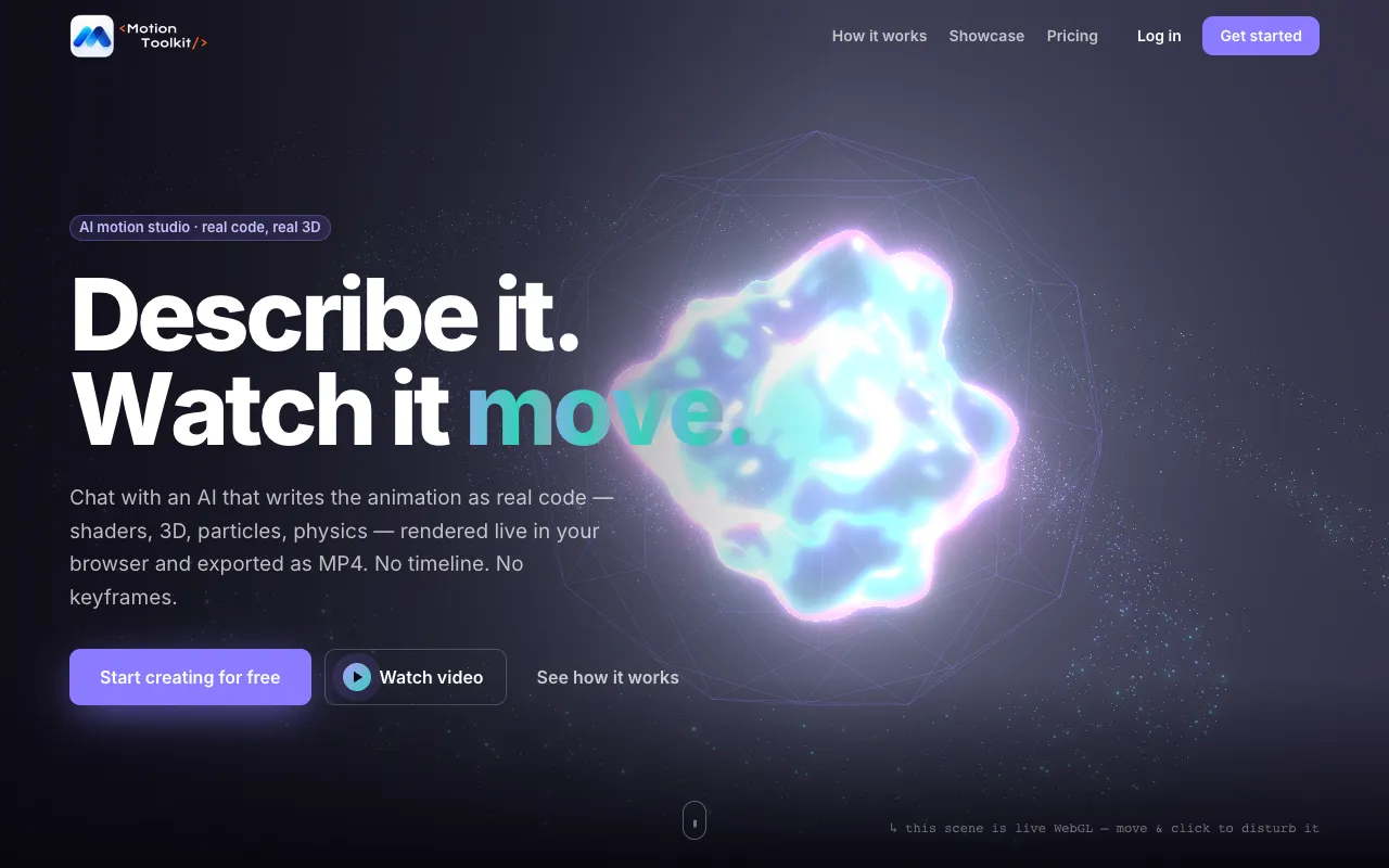 Motion Toolkit 官网预览
