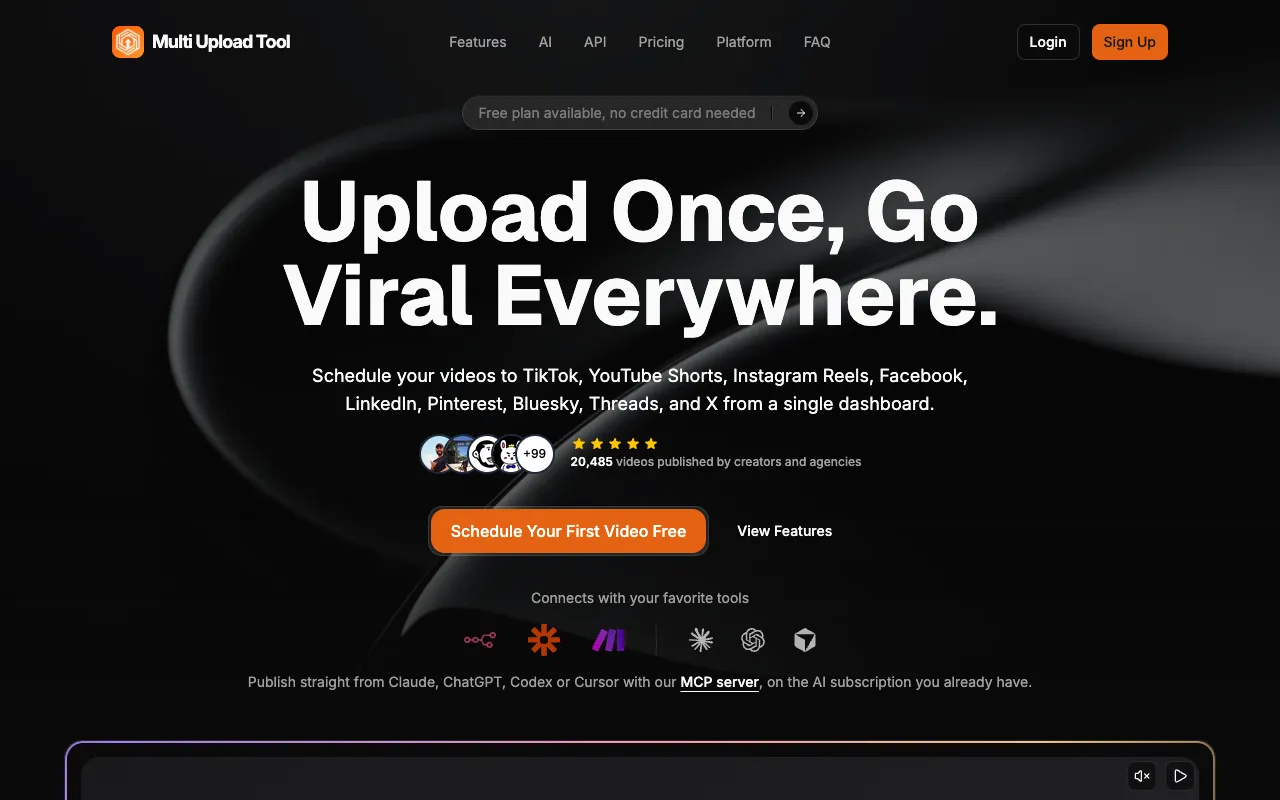 Multi Upload Tool 官网预览