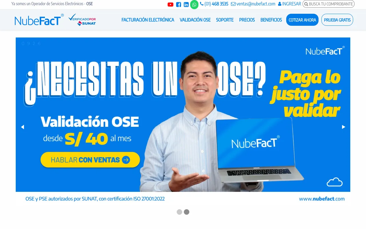 NubeFacT 官网预览
