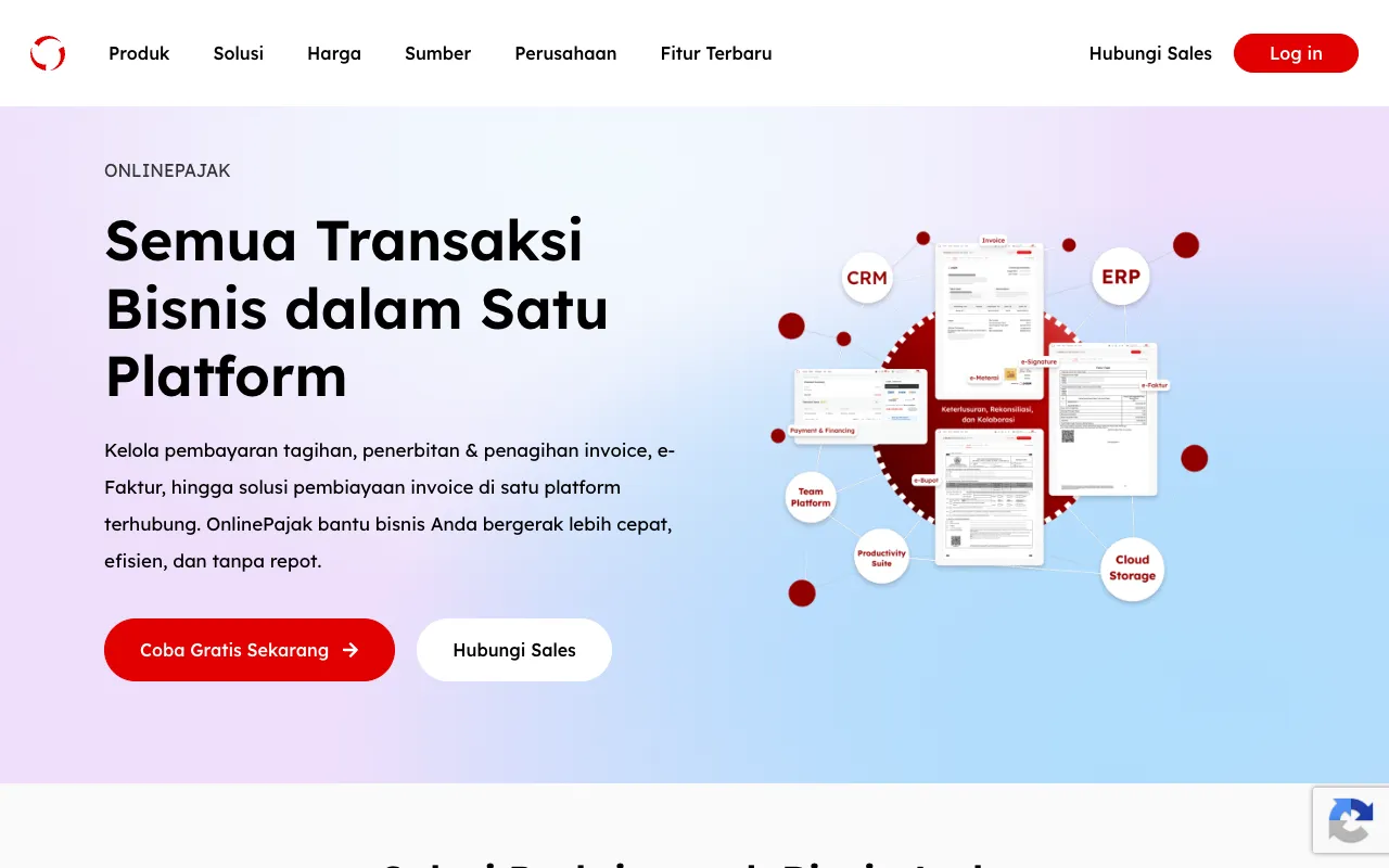OnlinePajak 官网预览