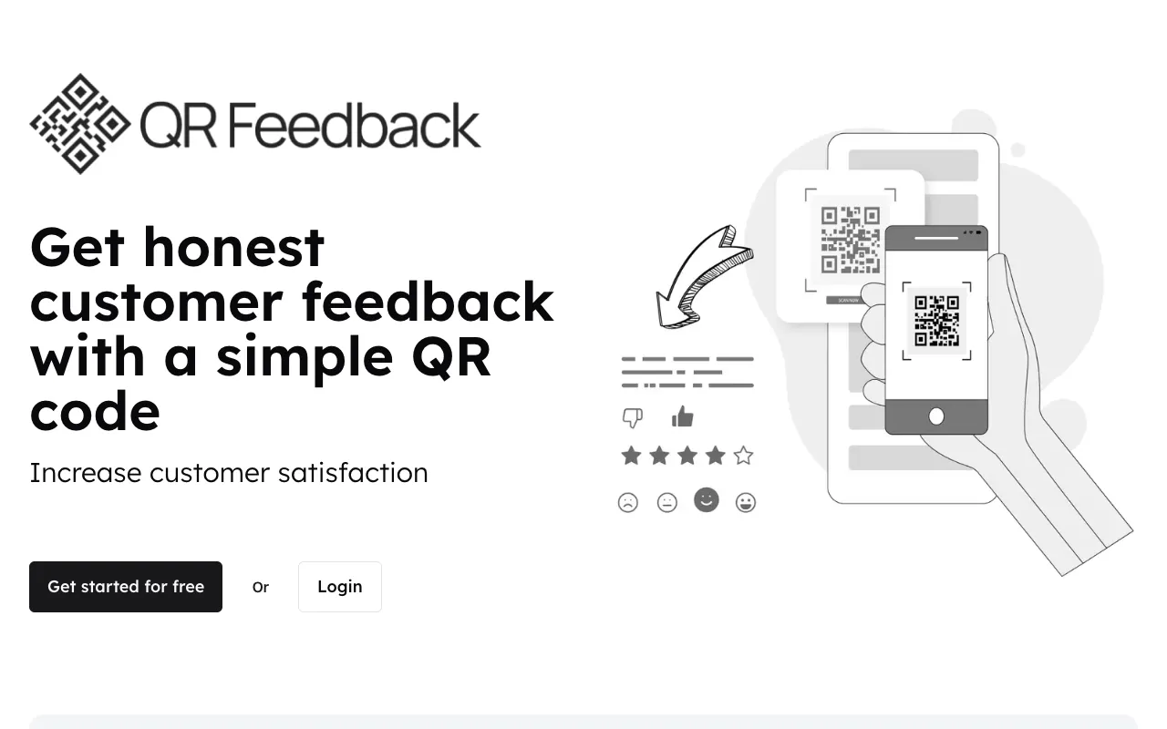 QR Feedback 官网预览