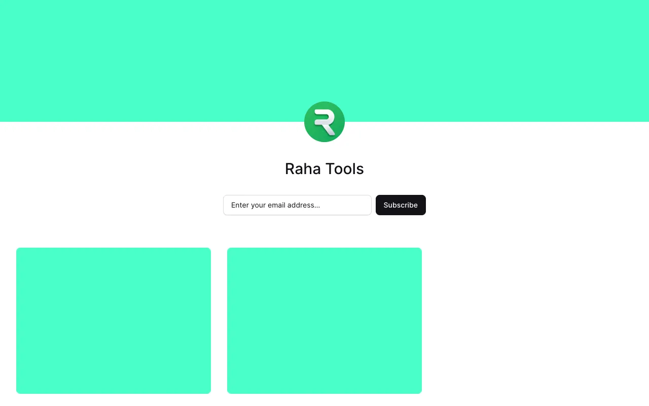 Raha Tools 官网预览