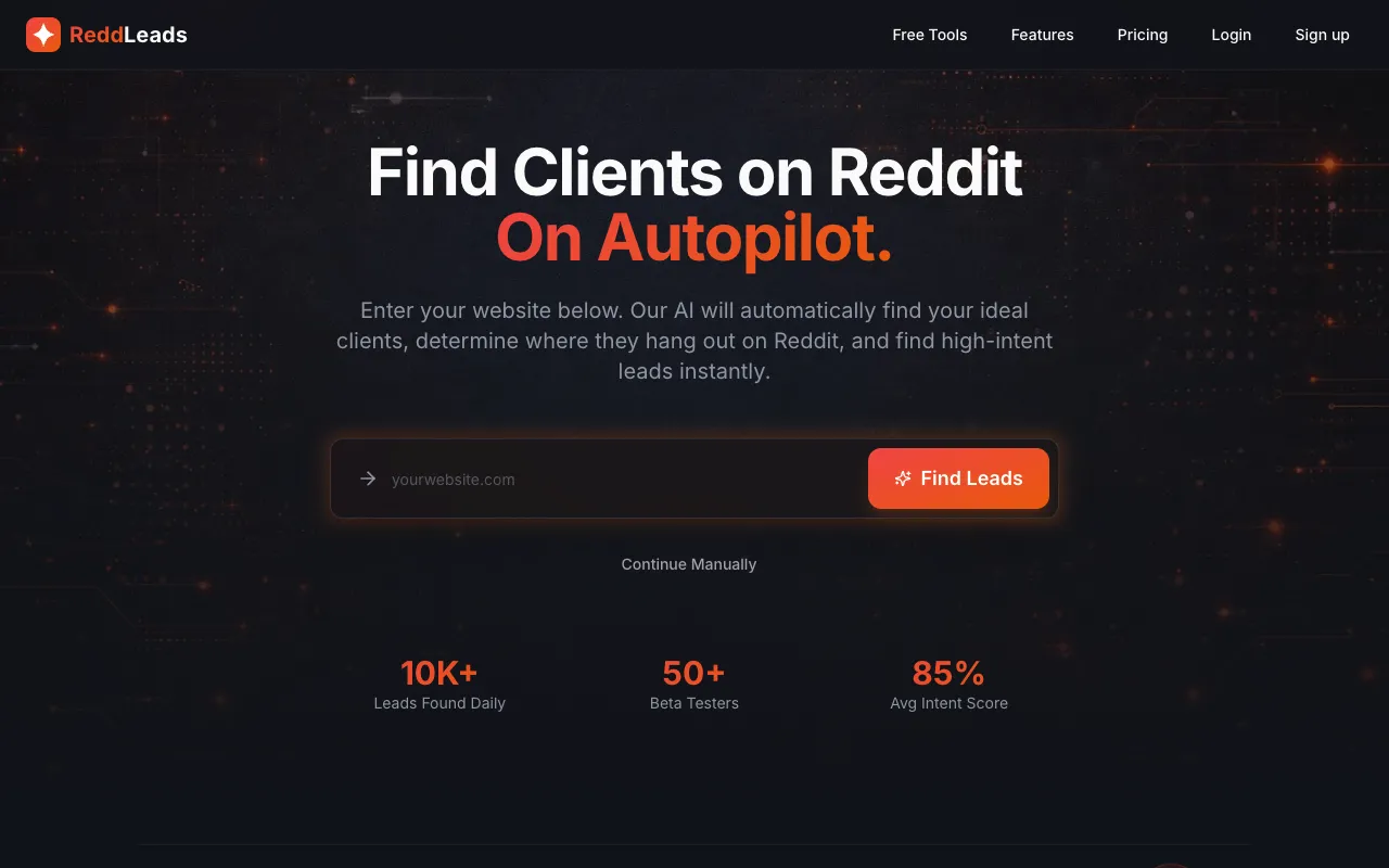 ReddLeads 官网预览