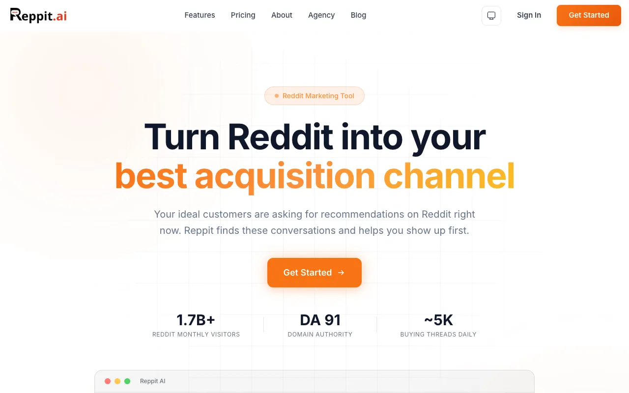 Reppit AI 官网预览