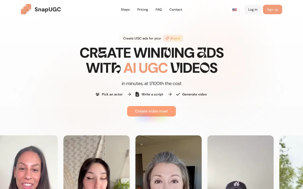 SnapUGC 官网预览