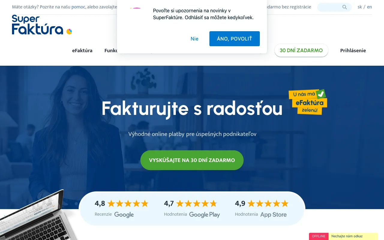 SuperFaktúra 官网预览