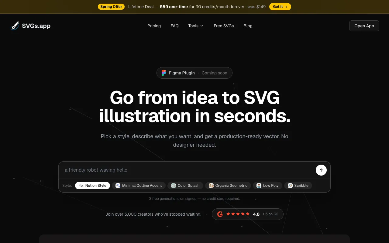 SVGs.app 官网预览