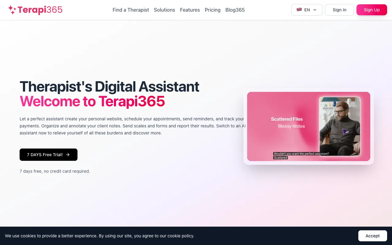 Terapi365 官网预览