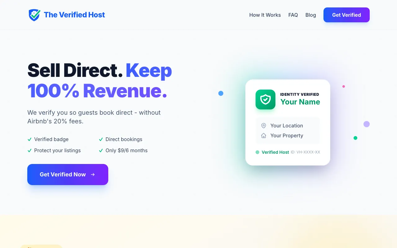 TheVerifiedHost 官网预览