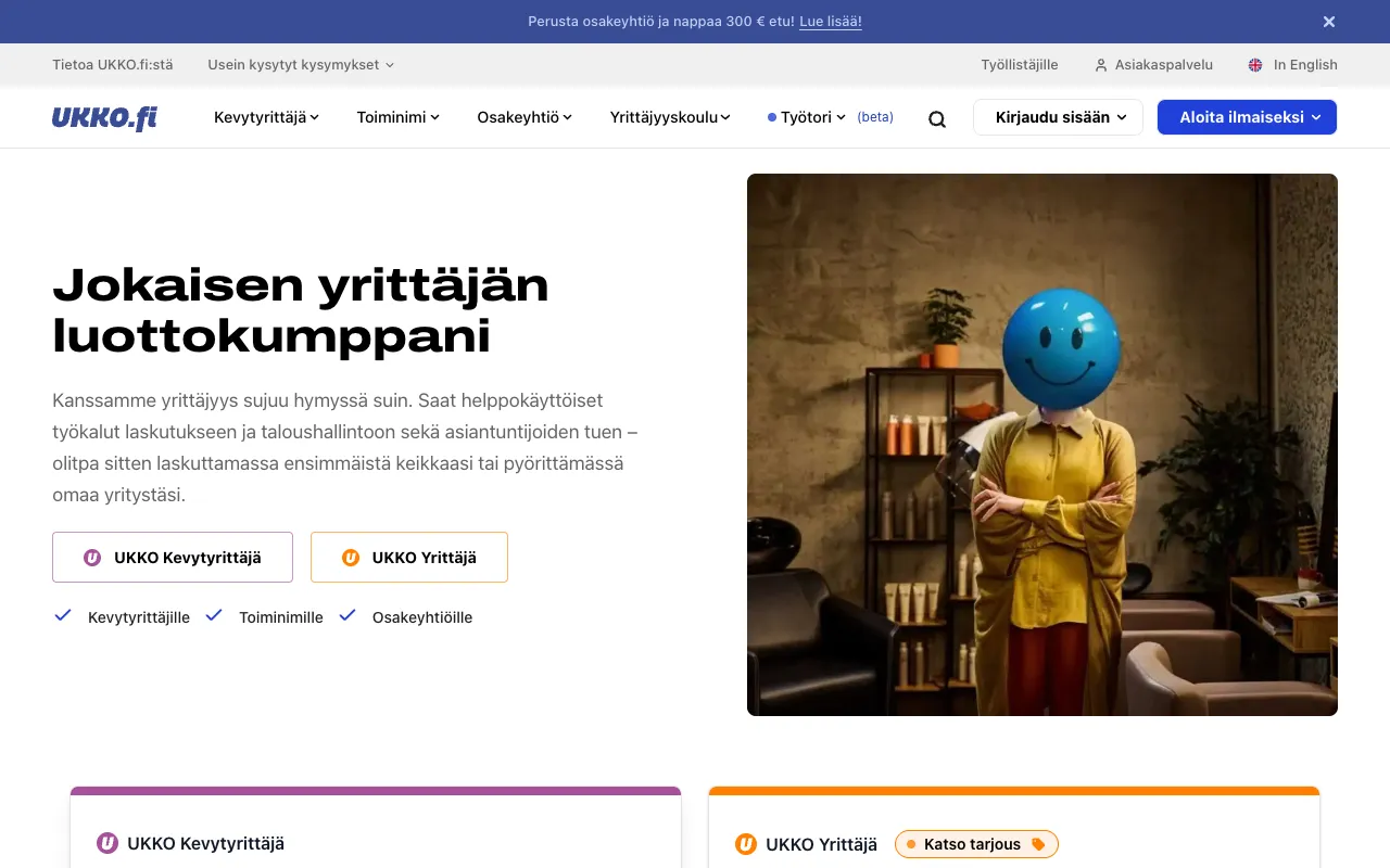UKKO.fi 官网预览