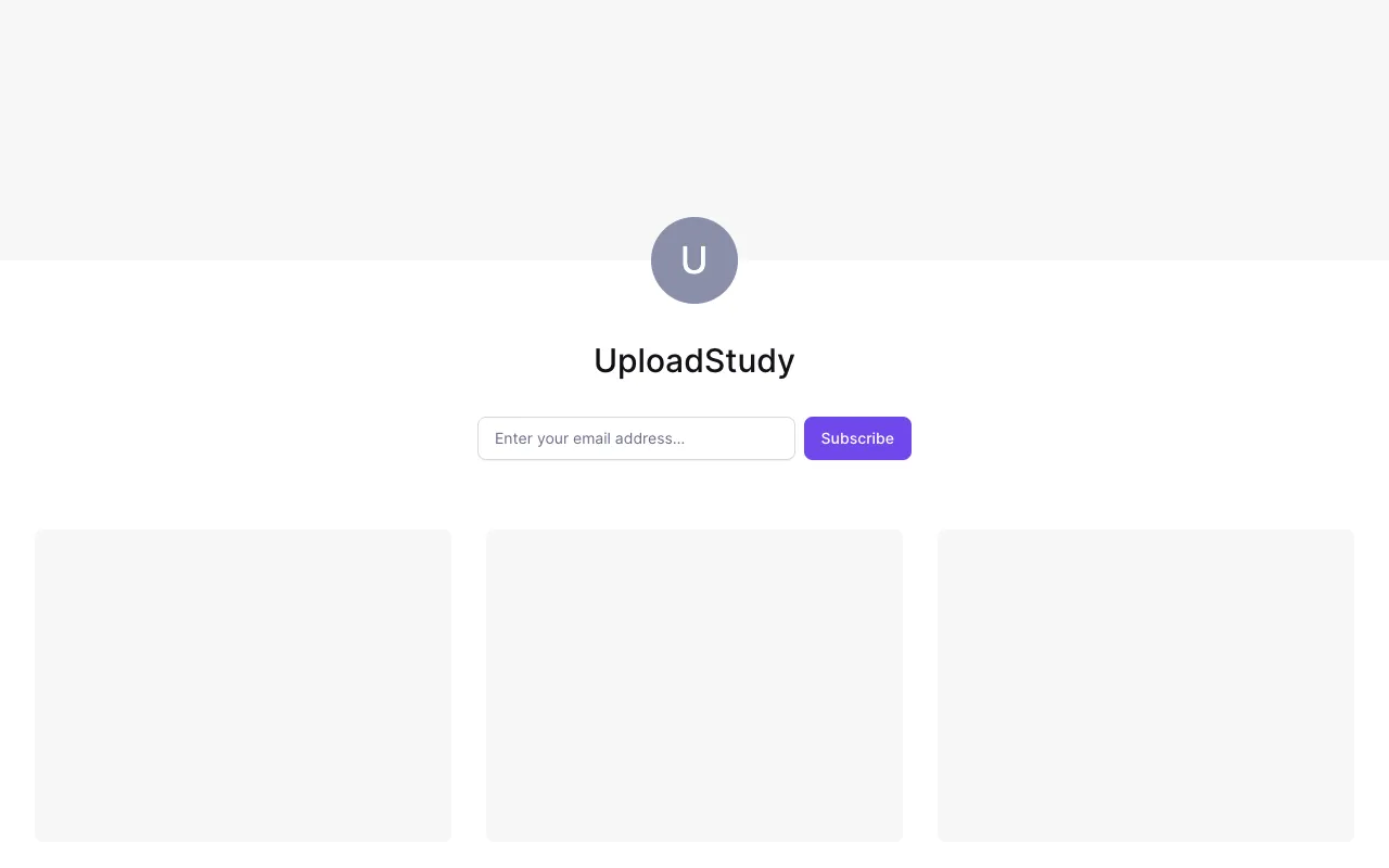 UploadStudy 官网预览