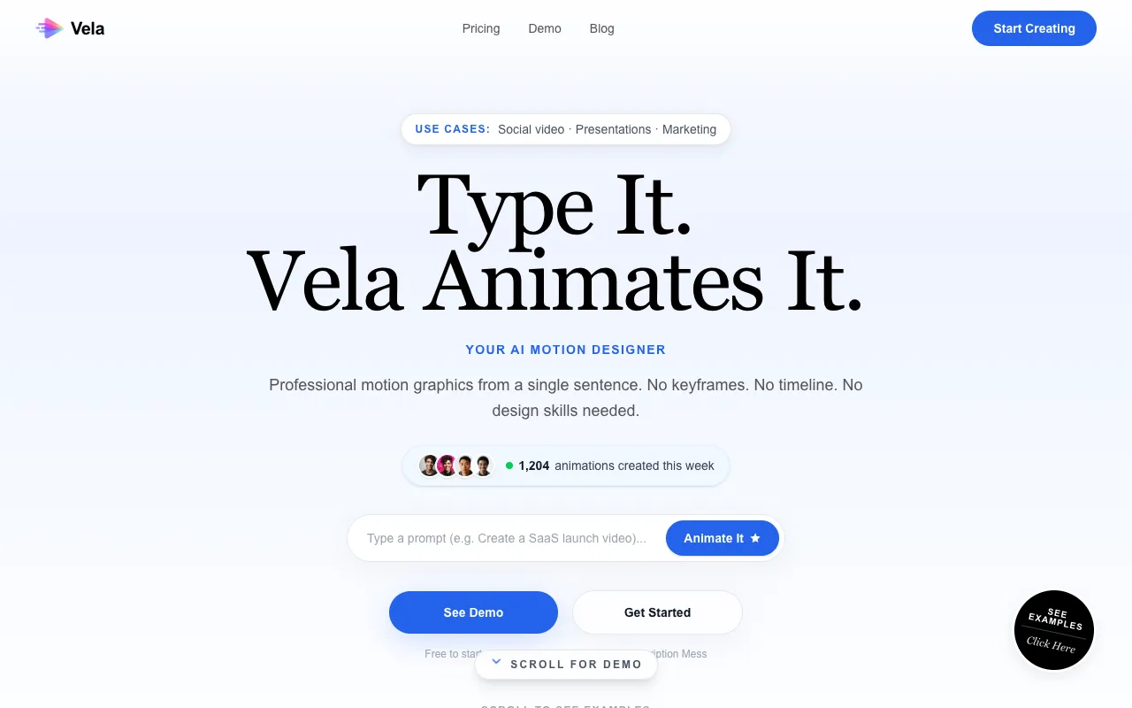 Vela 官网预览