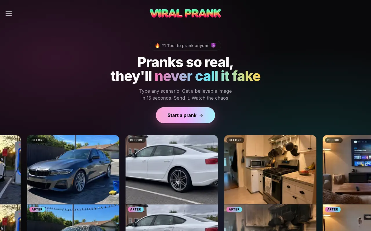 ViralPrank 官网预览