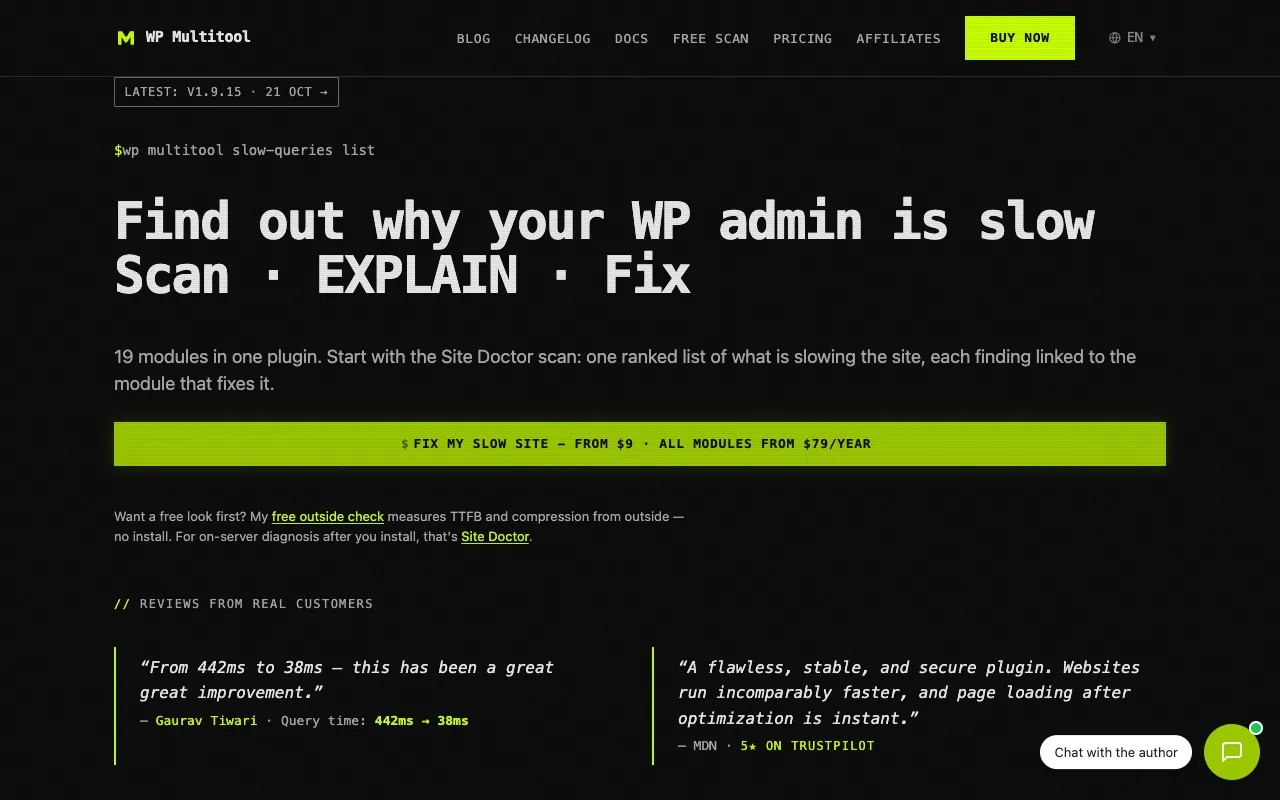 WP Multitool 官网预览